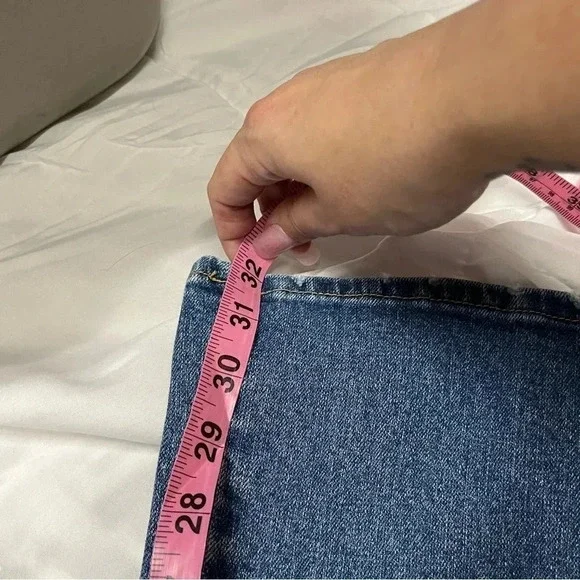 Y2K Rocawear Embroidered Logo Denim Jeans Flare - Picture 6 of 6